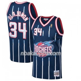 Houston Rockets Hakeem Olajuwon 34 Hardwood Classics Tummansininen Pelipaidat Swingman - Miesten